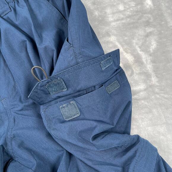 Reel Legends Pants Men Large 36/38 x 29" Inseam Navy Cargo Convertible to Shorts - Picture 3 of 16